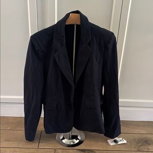 Brand New. With tags. Blue Blazer. Amanda Chelsea